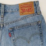 Levi's Levi’s 501 High Waisted Original Denim Shorts - Light Wash Blue Photo 5