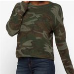Rails Perci Jungle Camo Semi Cropped Long Sleeve Comfy Cozy Wool Sweater Photo 1