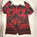 Disney ‎ Snow White Evil Queen Plus Size 2X Poison Apple Cardigan Halloween Red Photo 11