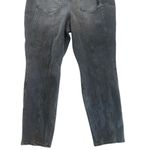 Good American Good Classic Seamed Slim Jeans High Rise Black Gray Size 16 Photo 8