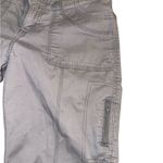 Lee Women's Beige Capris with Button Accents Photo 2