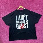 Ghostbusters I Ain't Afraid Of No Ghost Movie Quote & Logo T-Shirt 6XL Photo 1