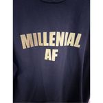 “Millennial AF” Funny Graphic Short Sleeve T Photo 1