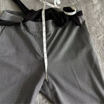 Loft  NWT petite gray velvet belt slim straight dress pants Sz 10P Photo 4