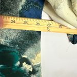 Cynthia Rowley Top Womens Plus Size 1X Green Abstract Indie Boho Artsy Gallery Photo 6