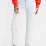 Levi's Levi’s Premium Women’s Wedgie‎ Straight Light Wash Button Fly Size 33 x 28 Photo 0