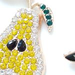 ZARA New!  Pear Post Earrings Photo 7