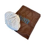 Santi Imitation Pearl Clutch – Satin & Beaded Evening Bag White Photo 5