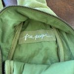 Free People Green Suede Sling Bag Photo 4