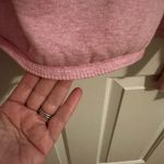 Moda International Women's Crew Neck Dolman Crop Pink Sweatshirt XL Photo 3