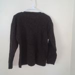 EXPRESS  Tricot 100%Wool Fisherman Vneck Sweater  Photo 4