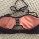 Victoria's Secret Victoria’s Secret Purple Triangle Bikini Top 36C Strappy Halter Summer Photo 4