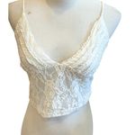 Princess Polly  Crop Top Lace White Sexy Cami M 8 Photo 3