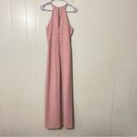 BHLDN   Macro Blush Pink Slit Maxi Gown Bridesmaid Dress Size Medium Photo 3