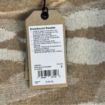 prAna  Snowflake Snowbound Sweater Wool Blend Knit Standard Fit Women’s Small Photo 3