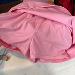 ZARA  Asymmetric Mini Dress with Built in Short in‎ Light Pink Size Extra Small Photo 11