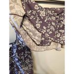 Motherhood Maternity  L Large Tankini Swim Top ans Skirt Bottom Blue Floral Photo 2