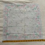 Baby blue floral print bandana 0510 Photo 2