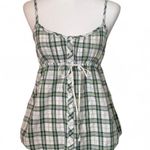 Aeropostale Plaid Babydoll Top Photo 0