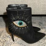 Kurt Geiger Women's Belgravia Pointed Toe Evil Eye High Heel Ankle Boots Photo 2