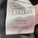 CP Shades Teton Tunic Top Cotton Silk Blend Black Photo 6