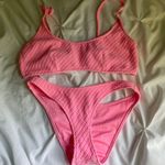 Triangl flamingo pink maci bikini set Photo 0