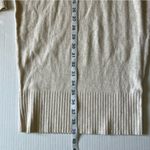 Y2K Modal International turtle neck sweater dress oatmeal size xs/s White Photo 8