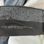 ZARA The New Daddy Full Length Raw Hem High Rise Dark Wash Jean Size 4 NEW Photo 9