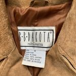 BB Dakota Vintage Double Breasted Leather Blazer S Photo 2