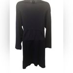 Donna Karan  Intimates Navy Blue Sleep Kimono Sz. S Tie Close Midi Length Luxury Photo 2