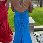 Sherri Hill Blue Prom Dress Photo 1