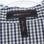 BCBGMAXAZRIA  Checkered Gingham Short Sleeve Sheath Dress Womens Size 4‎ Photo 3