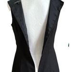 David Meister  Dress Black Sleeveless Bow Waist Sheath Cocktail Dress Size 4 Photo 6