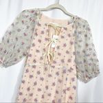 Capulet x Revolve Sheer Rosewood Embroidered Prairie Dress Cottagecore Photo 7