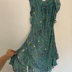 Anthropologie Butterfly Wrap Dress Photo 4