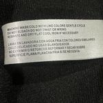 Carolyn Taylor  Black Open Front Cardigan velvet burnout sleeves sz L basic Photo 5