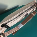 BEARPAW New Suede Shearling Trim Crossbody Pouchette Bag with Detachable Strap Photo 3