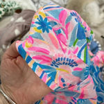 Lilly Pulitzer  Rexa Tee Shirt Square neck Tropical Punch Pima short sleeve Photo 5