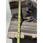 Storm By Cougar Women’s Sz 10 Gray leather Faux Fur Boots Activewear Travel Wear Photo 10