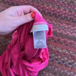 Michael Kors  HOT PINK HIGH NECK HALTER ONE PIECE BIKINI Photo 4