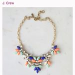 J.Crew  Multicolor Floral Statement Necklace 18 Inches Photo 8