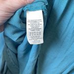 Free People ‎ COWLING AROUND DRAPEY FLOWY BOHO ROMANTIC TOP BLOUSE TEAL Size XS Photo 4