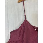 Athleta  Tank Top 3X Mauve Satin Adjustable Calm Cool Cami Sleep Shirt Photo 2