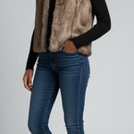 I Heart Ronson I ❤️ Ronson Faux Fur Vest EUC Photo 0