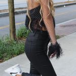 Rhinestone Sheer Top Size XS Photo 1