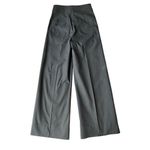 J. Crew Black Frankie Wide Leg pant in stretch twill Size 0 Black Photo 4