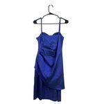 IG Nite Evening Women’s Royal Blue Elegant Short Dress Size 10 Photo 3