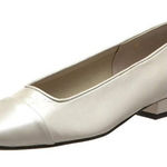 Vaneli Womens Frankie Leather Closed Toe Classic Pumps Size 9C Silver Photo 0