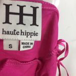 Haute Hippie  Low Open Back Long Sleeve Mini Dress Photo 4