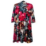 Anthropologie  DRA Floral A-line Mini Dress Sz S Photo 2